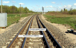 مقایسه گیج روسیه و اروپا