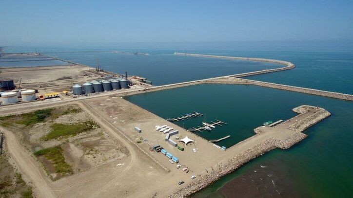 بندر کاسپین در انتظار راه آهن