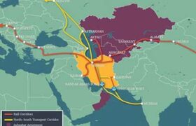مسیرهای ریلی ایران با سایر کشورها